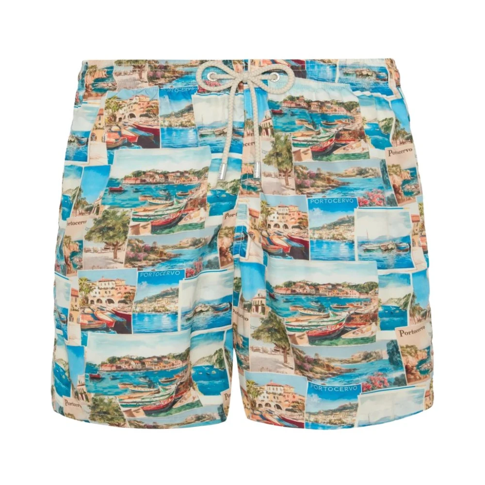 Mc2 Saint Barth Men's Multicolor Beachwear, 2XL, Saluti Portocervo 10