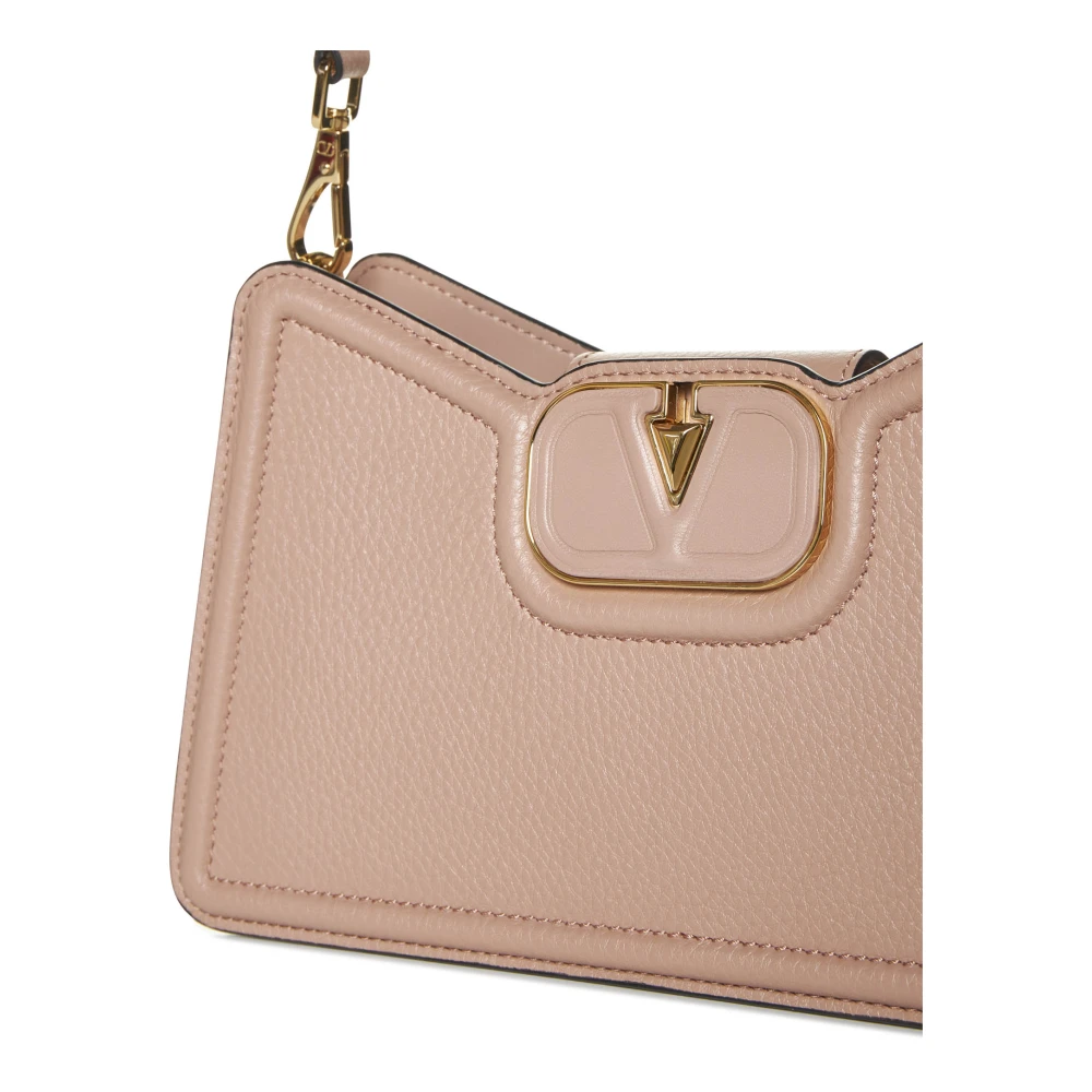 Valentino Garavani Roze VLogo Schoudertas Pink Dames