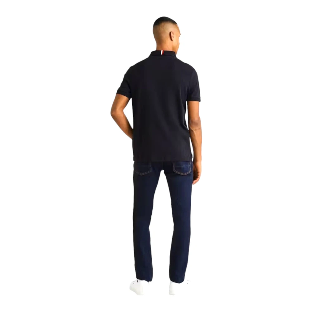 Tommy Hilfiger Polo Korte Mouw Blue Heren