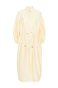 robe-maxi-jaune-pastel-a-manches-ballon