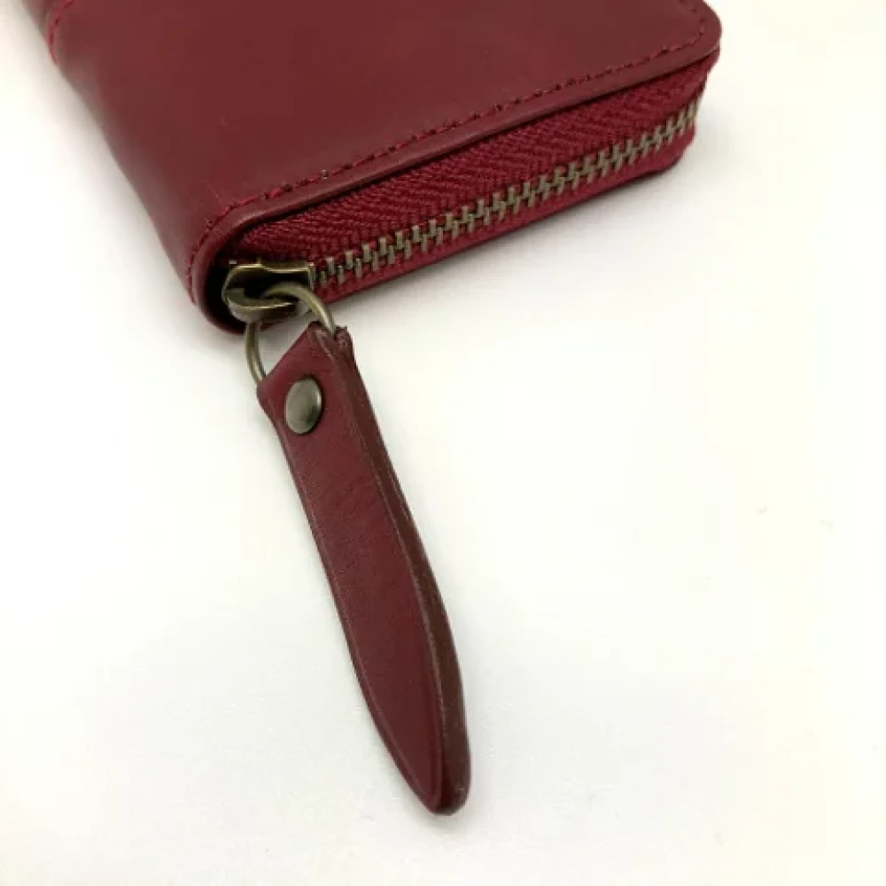 Burberry Vintage Pre-owned Fabric key-holders Red Unisex