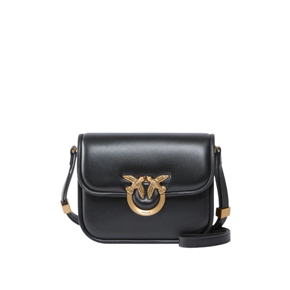Pinko , Shoulder Bags, Female, Black, One Size, Love Box Bag 20 X 15 X 8 Cm