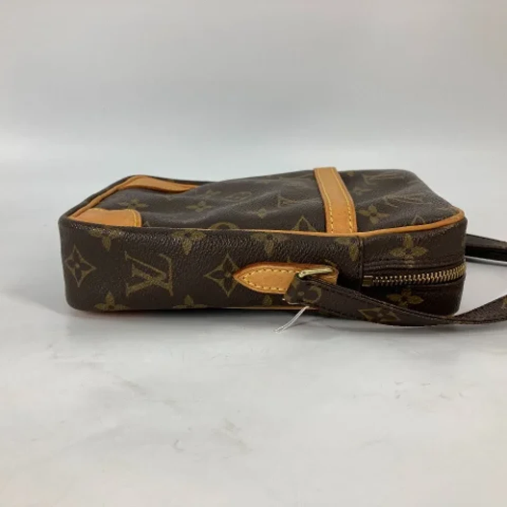 Louis Vuitton Vintage Pre-owned Cotton louis-vuitton-bags Brown Dames