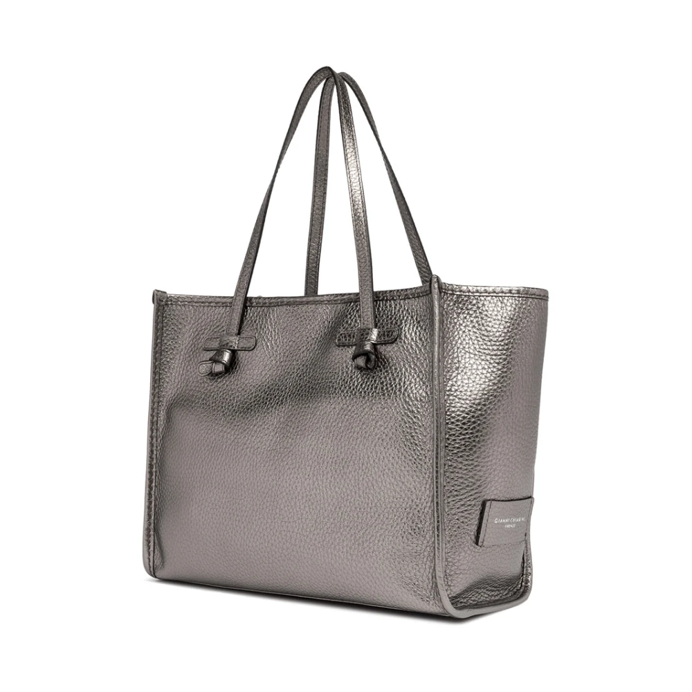Gianni Chiarini Elegante leren handtas met Pochette Gray Dames