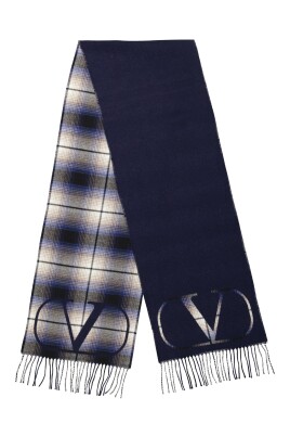 checkered-vlogo-wool-scarf