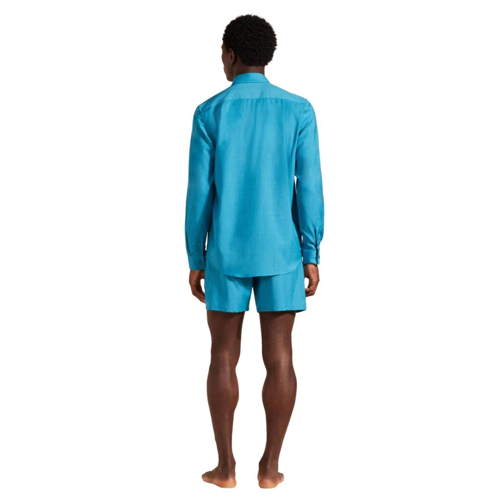 Vilebrequin Wollen herenshirt Blue Heren