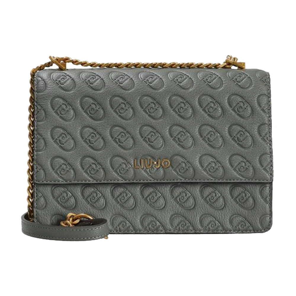 Liu Jo Stijlvolle Schoudertas met Gewatteerd Effect Green Dames