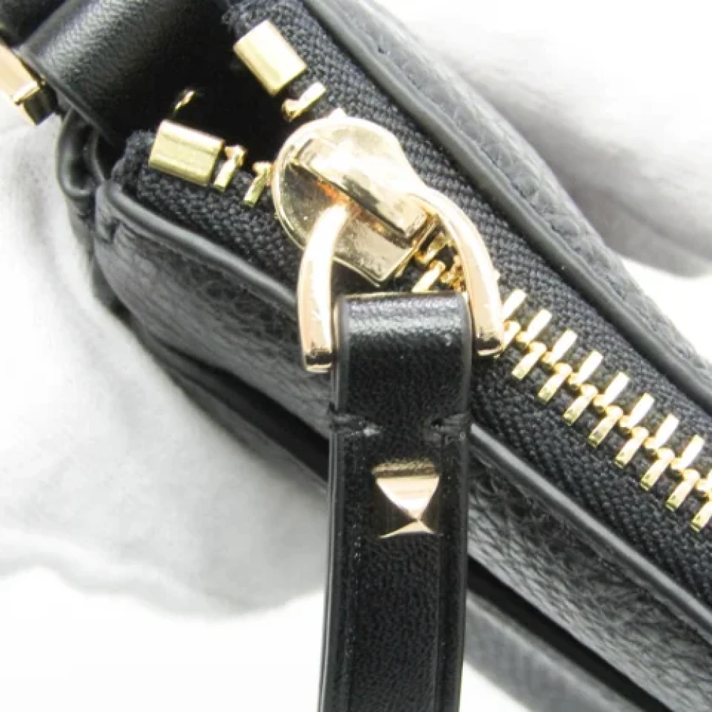 Michael Kors Pre-owned Leather shoulder-bags Black Dames