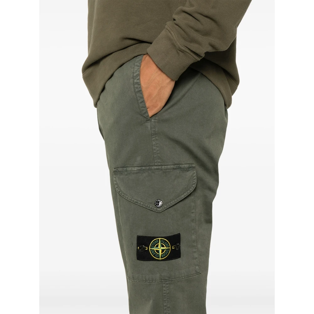 Stone Island Casual Herenbroek Green Heren