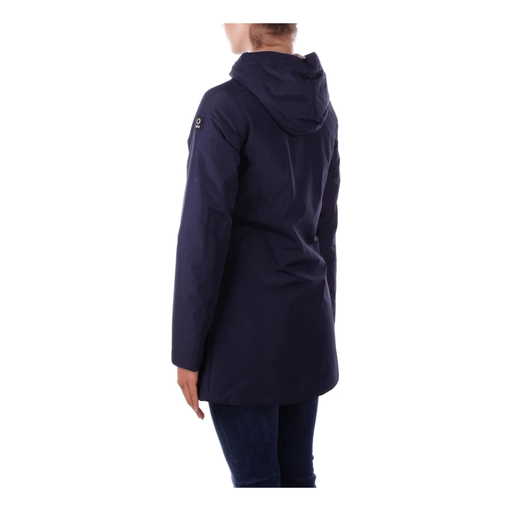 Suns Blauwe hoodie met ritssluiting Blue Dames