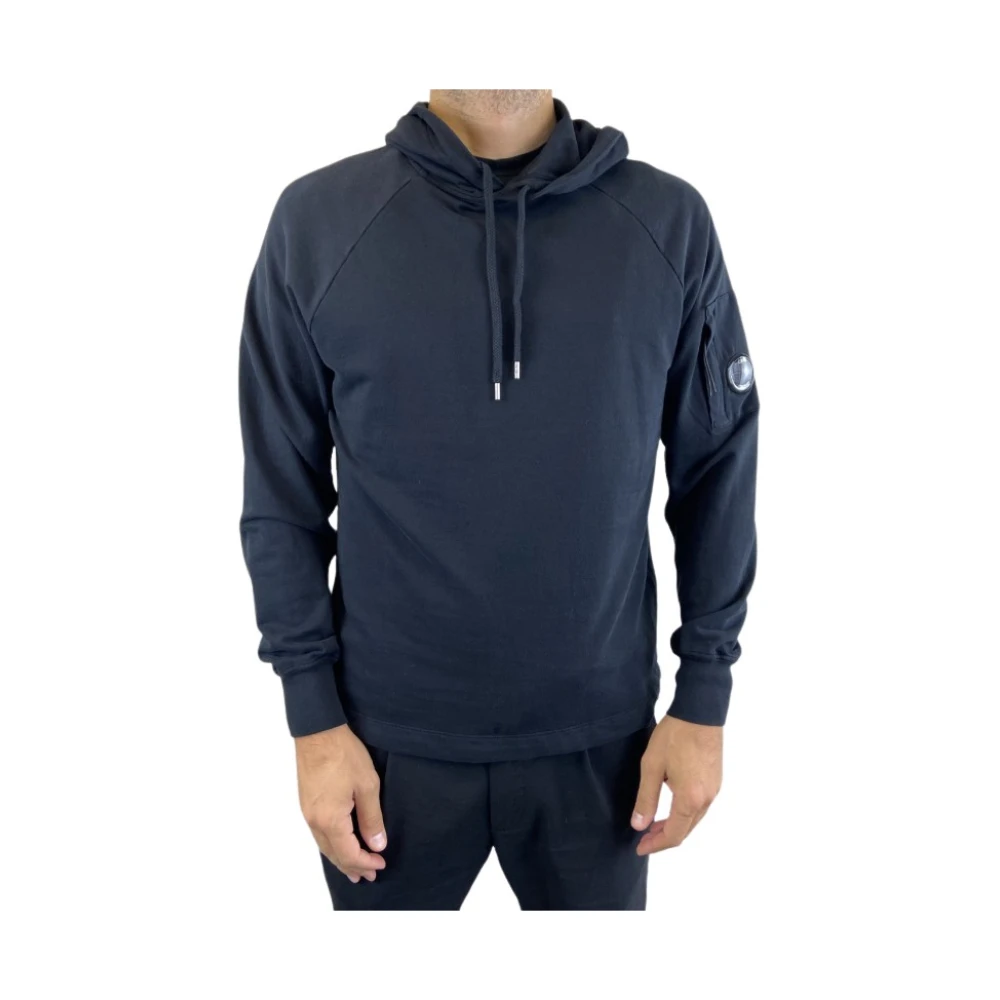 C.P. Company Zwarte hoodie sweatshirt Model: CP Company Blue Heren