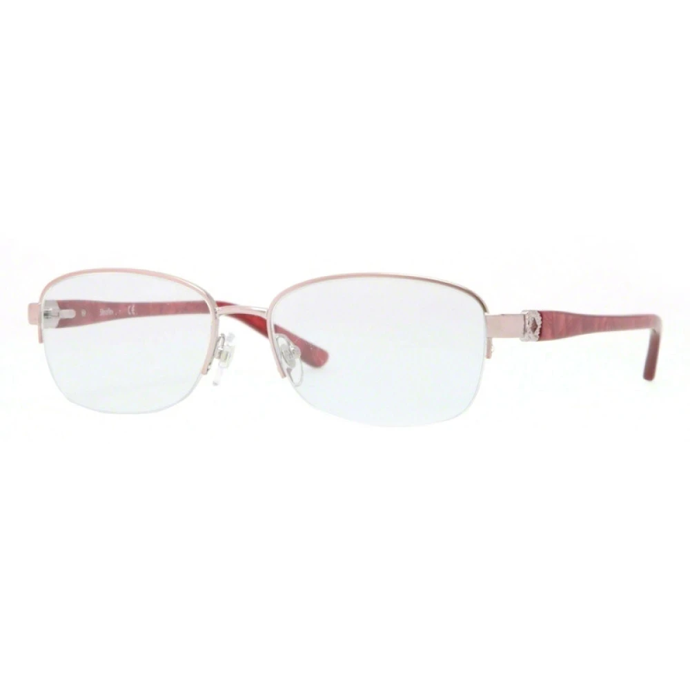 Sferoflex Women's Pink Sf2571 489 Woman Optical Frames Metal Squared - Image 2
