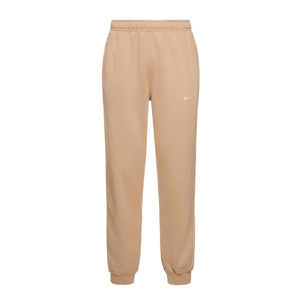 Nike Beige Training Trousers & Tights, Male, L, Nocta Nrg Fleece Trousers Joggers