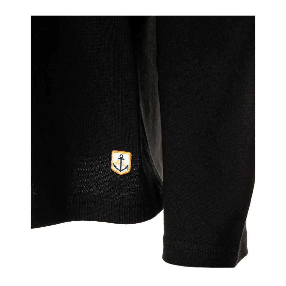 Armor-Lux Heritage Longsleeve Shirt Black Heren