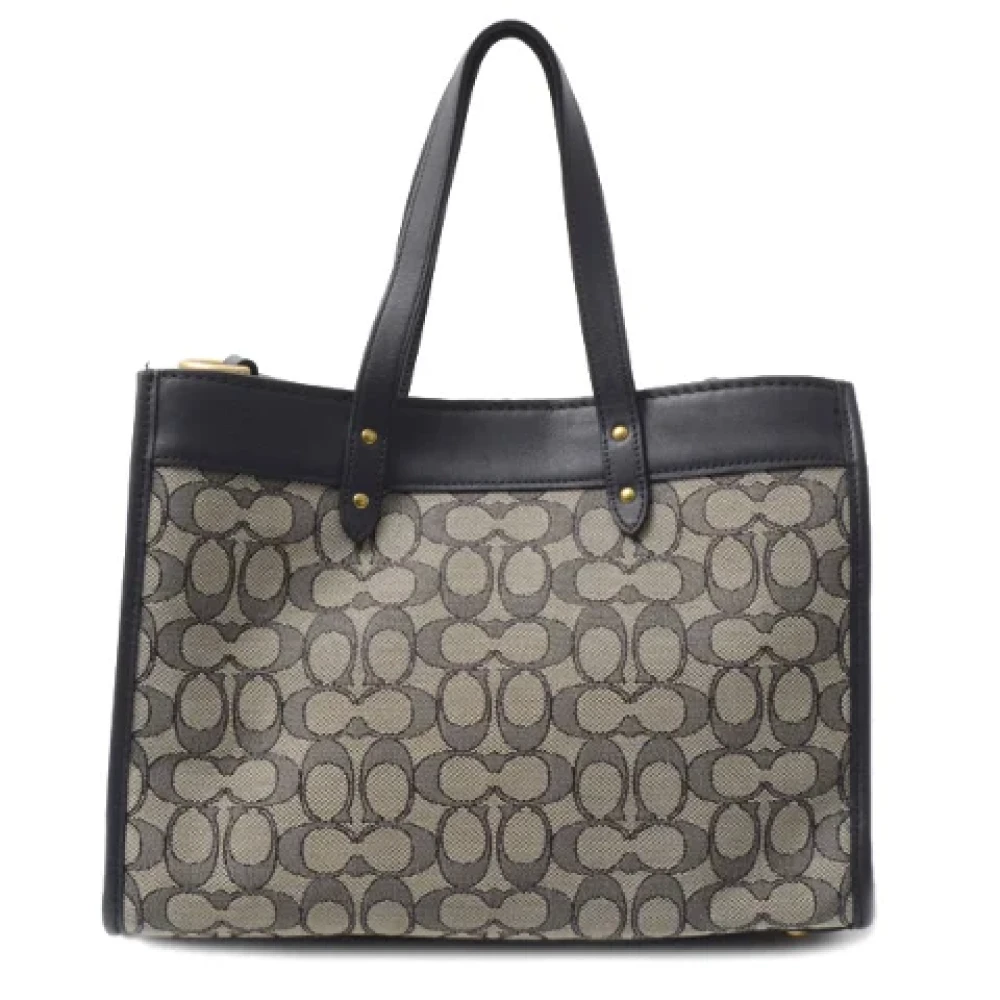 Coach Pre-owned Fabric handbags Blue Dames