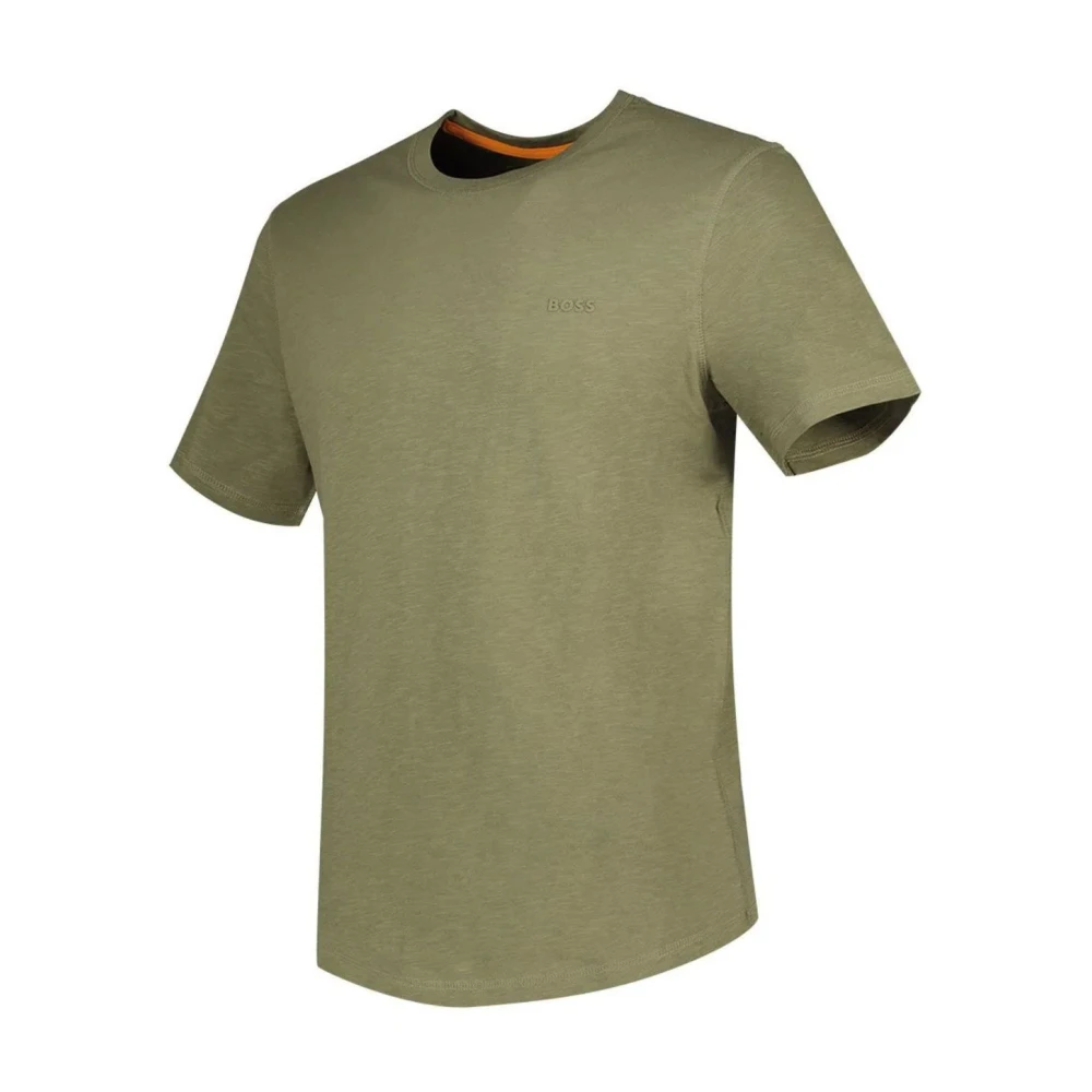 Hugo Boss Heren Casual T-Shirt Green Heren