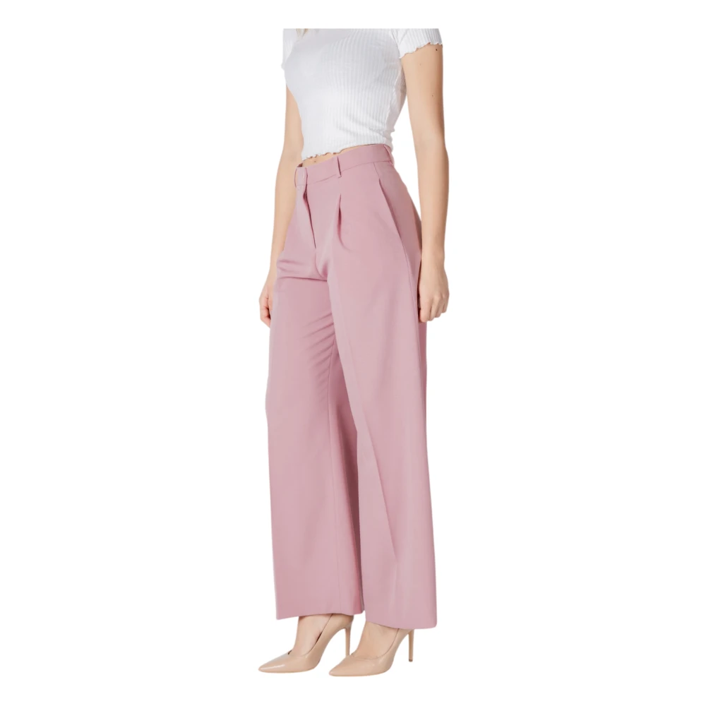Liu Jo Elegante Palazzo Broek voor Vrouwen Pink Dames