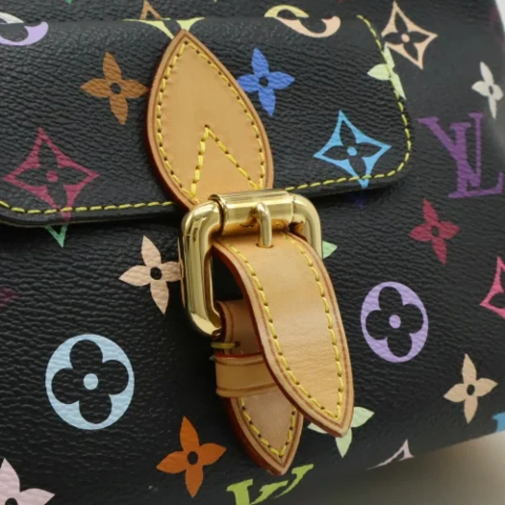 Louis Vuitton Vintage Pre-owned Plastic handbags Black Dames