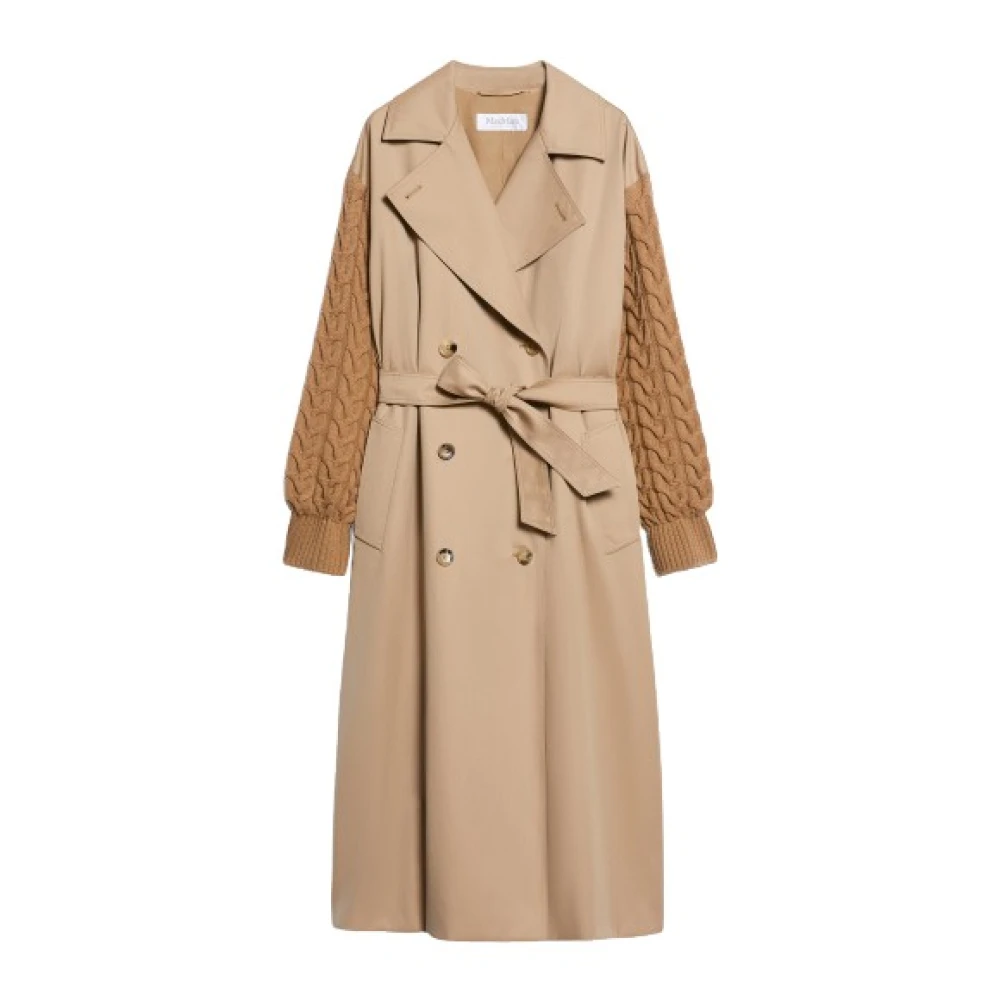 Max Mara Waterafstotende Trenchcoat Brown Dames
