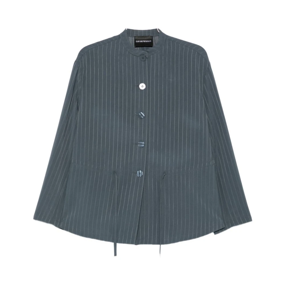 Emporio Armani Mujer Gris Chaquetas, Talla: M