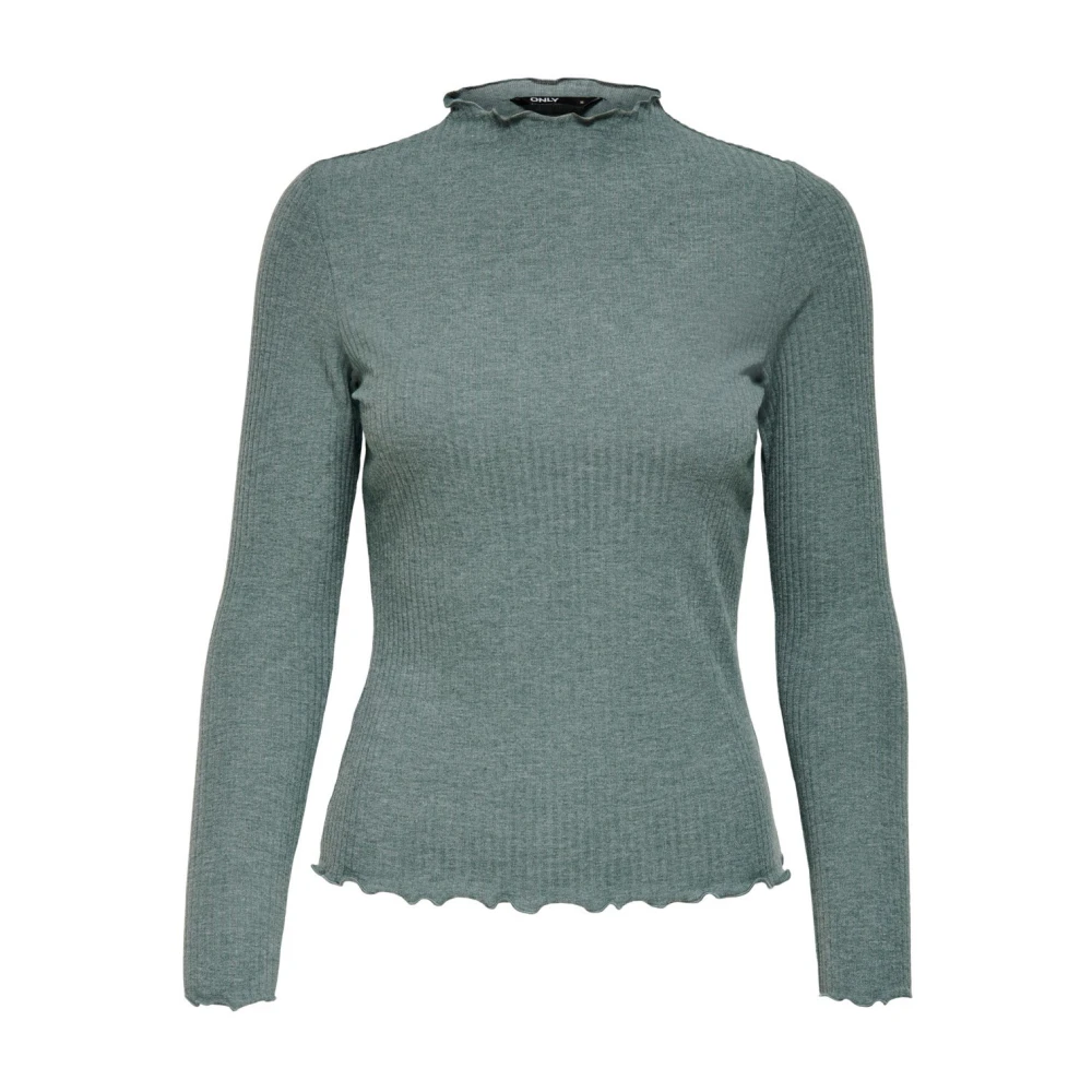 ONLY Emma High Neck Long Sleeve Top - Image 3