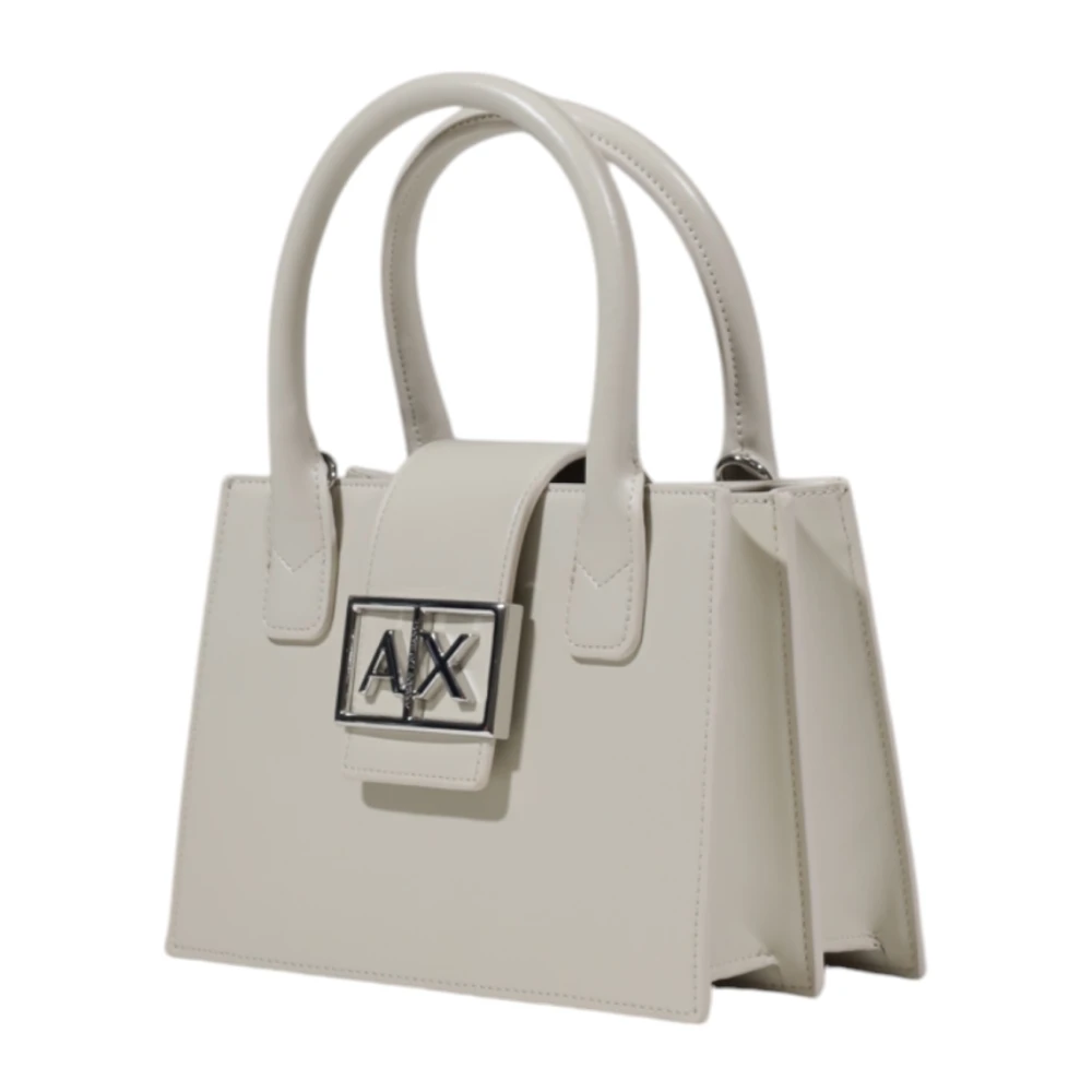 Armani Exchange Stijlvolle Dames Schoudertas Gray Dames