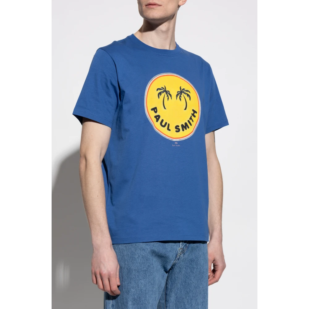 PS By Paul Smith T-shirt met print Blue Heren