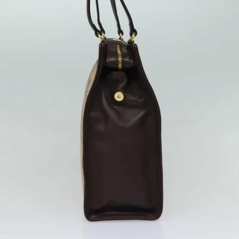 Burberry Vintage Pre-owned Wool shoulder-bags Beige Dames
