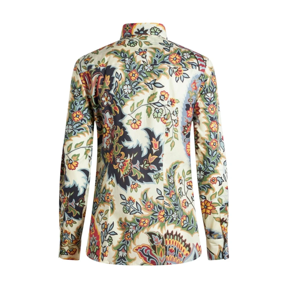 ETRO Paisley Print Knoopshirt Multicolor Dames
