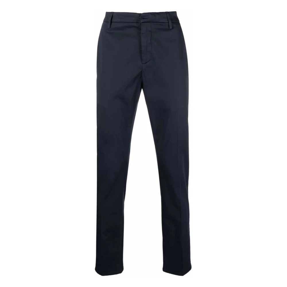 Dondup Blauwe Stijlvolle Broek Blue Heren