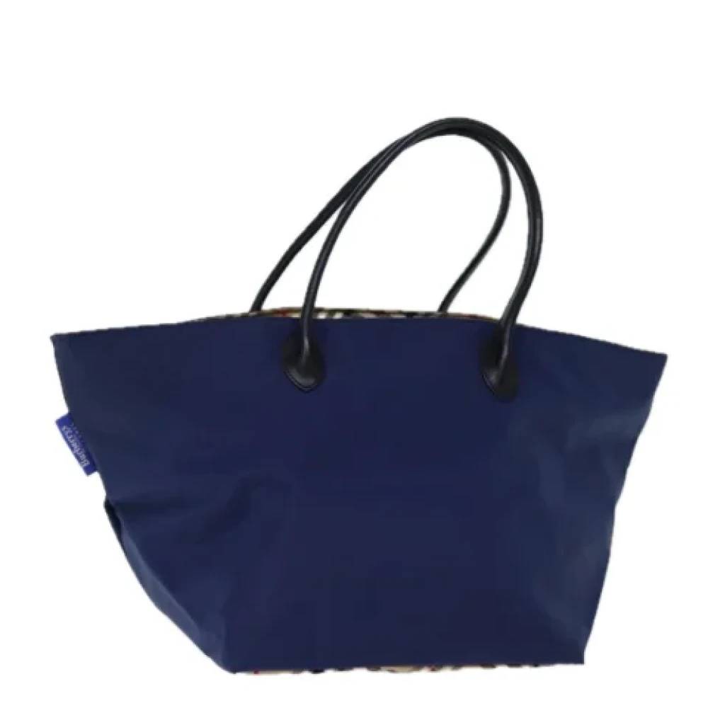 Burberry Vintage Pre-owned Nylon totes Blue Dames