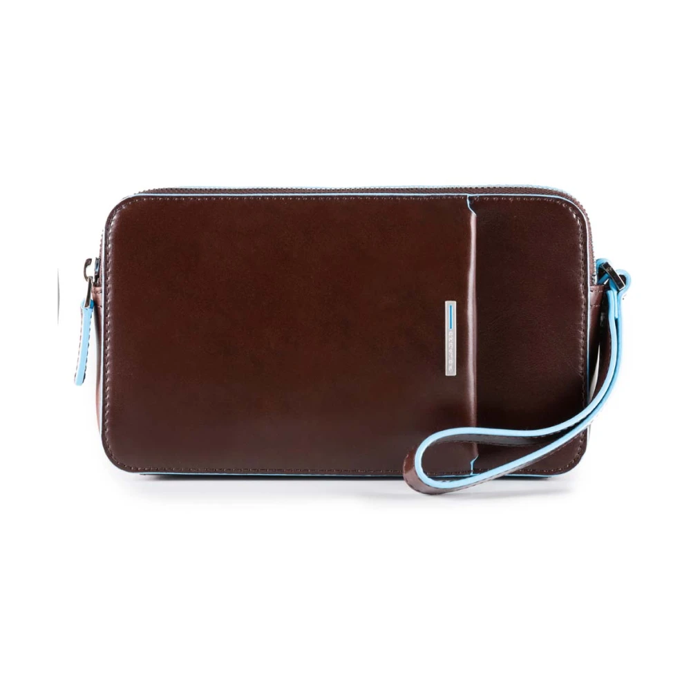 Piquadro Men's Brown Clutch With Two Dividers - Bags - One Size - Bags