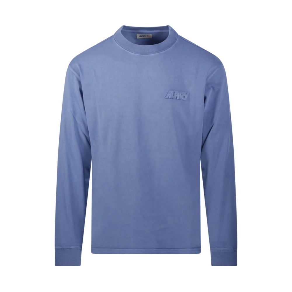 Autry Indigo Longsleeve T-shirt Blue Heren