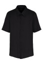 chemise-manches-courtes-noire-regular-fit