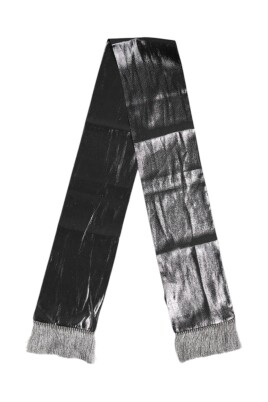 metallic-gray-silk-fringes-foulard-scarf