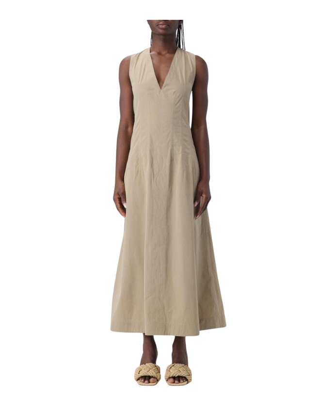 robe-elegante-aline-en-popeline