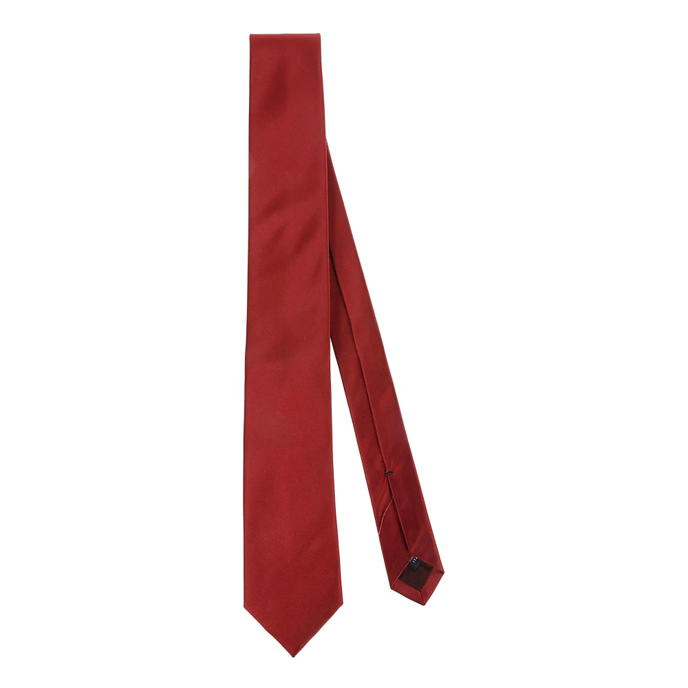 Errico Formicola Handgemaakt Op Maat Gemaakt Stropdas Red Heren