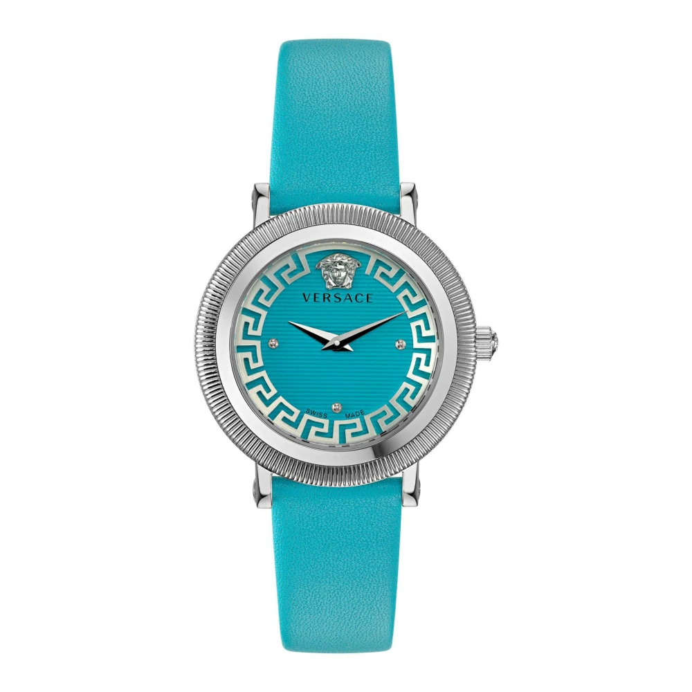 Versace , Watches, Female, Gray, One Size, Greca Flourish Watch