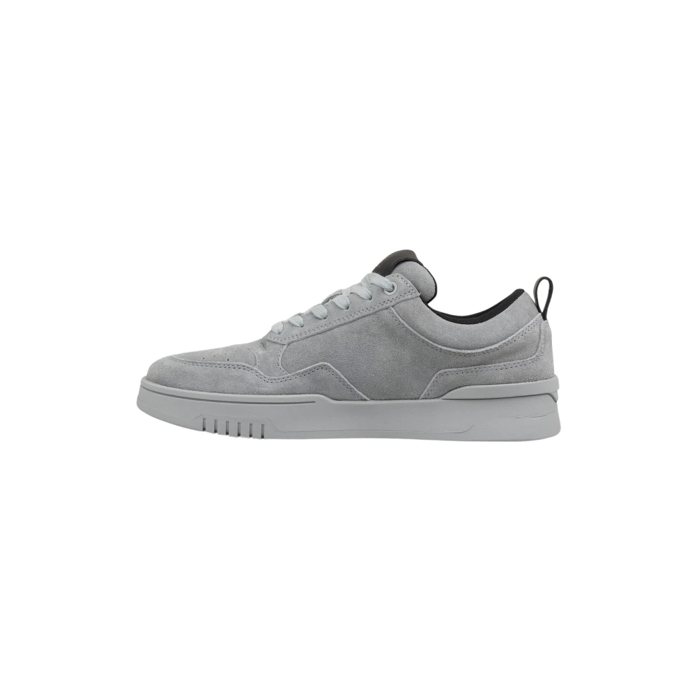Off The Pitch Fullstop Suède Sneakers Dames Schoenen Grijs