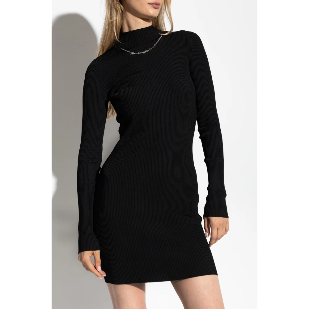 Diesel Jurk M-Ango-Ls Black Dames