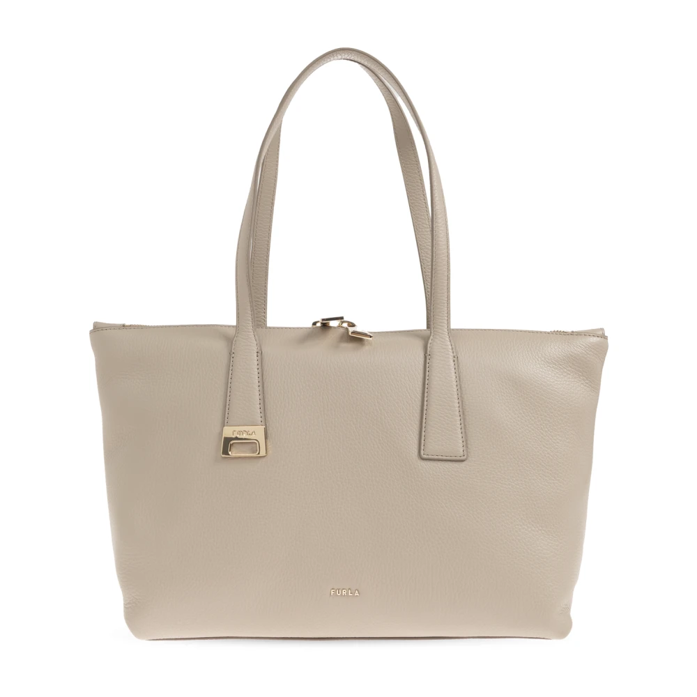 Furla Donna Grigio - Olivia Medium Shopper Bag - Bags - One Size