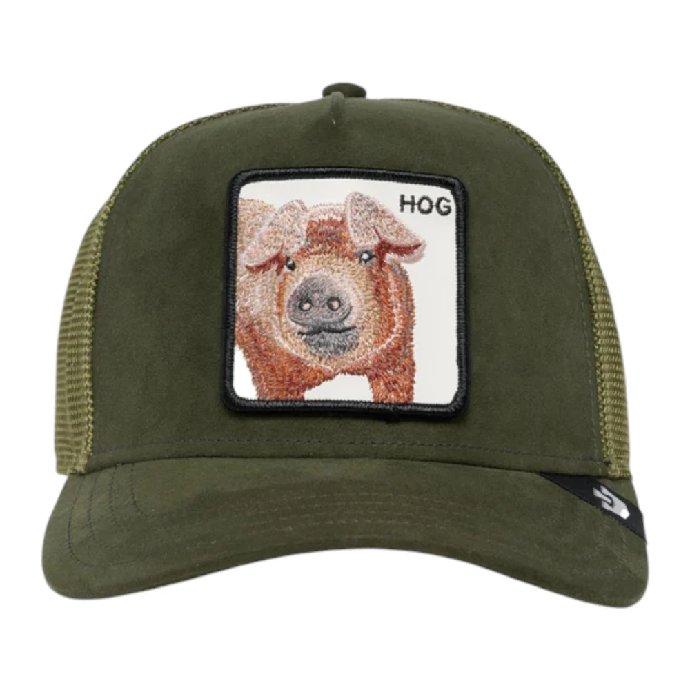 Goorin Bros Suède Varken Katoenen Pet Green Unisex