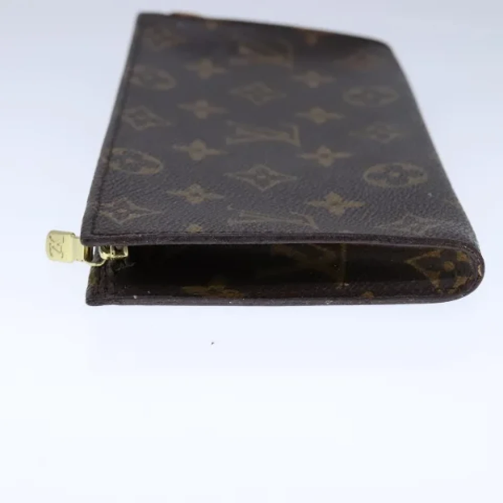 Louis Vuitton Vintage Pre-owned Canvas pouches Brown Dames