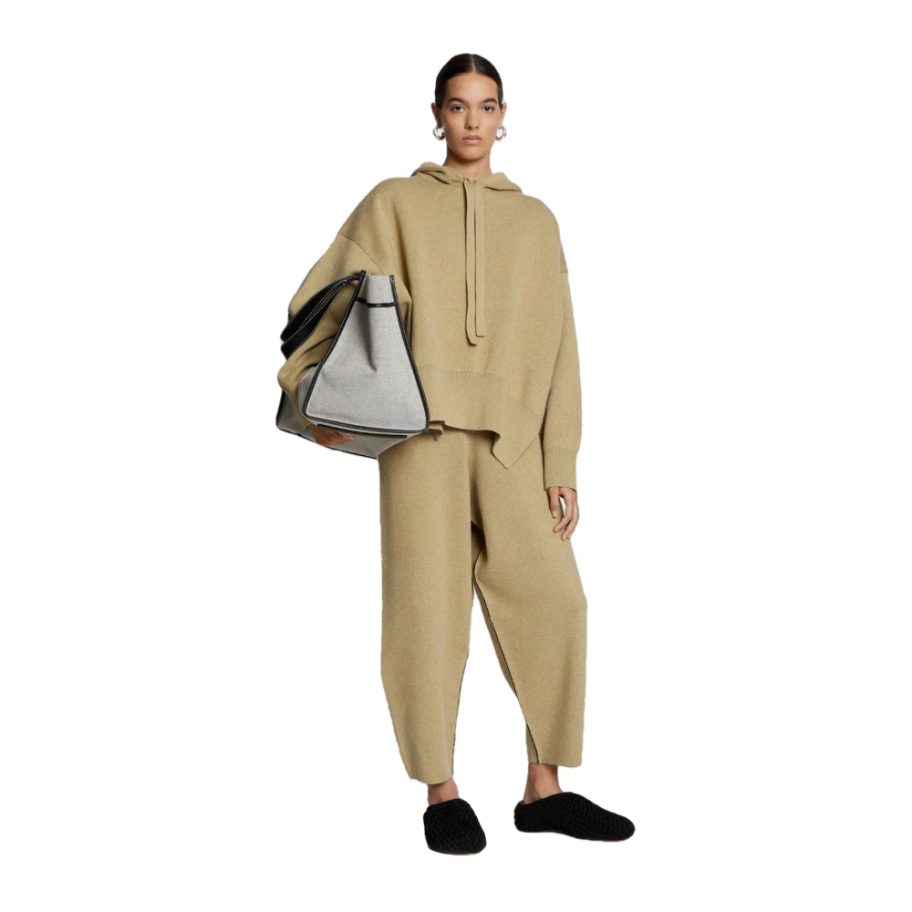 Proenza Schouler Luxe Cashmere-Blend Jogging Bottoms Beige Dames
