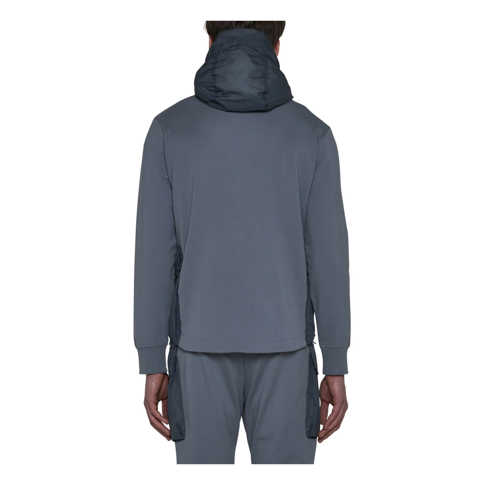 C.P. Company Metropolis Sweater Blauw-Grijs Jersey Textuur Blue Heren