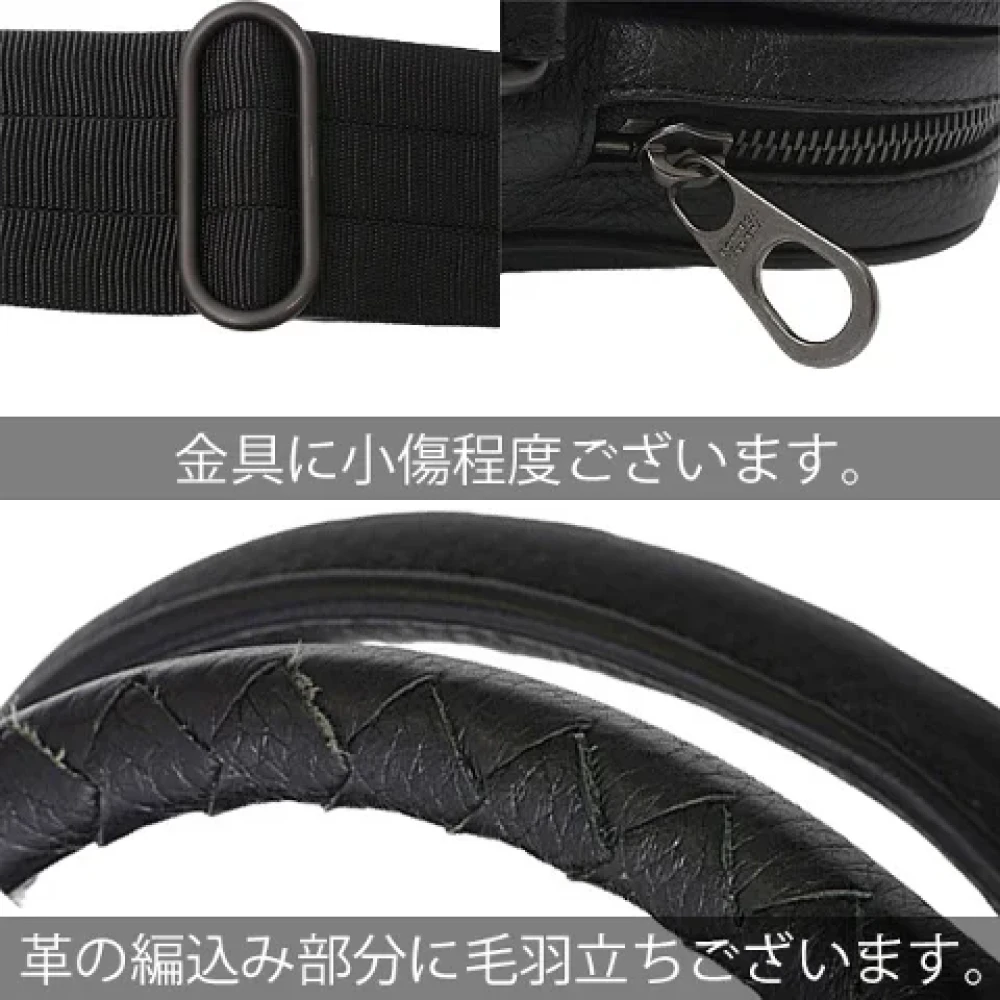 Bottega Veneta Vintage Pre-owned Leather shoulder-bags Black Heren