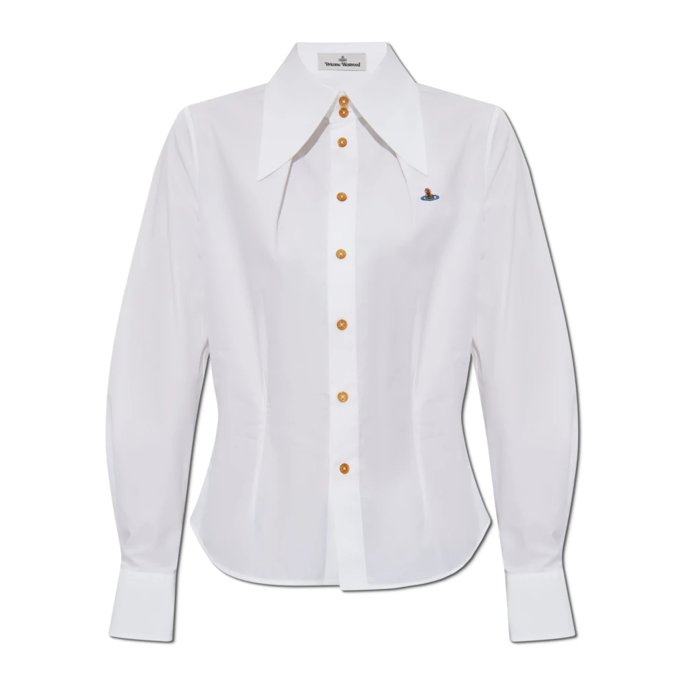 Vivienne Westwood Women's White W Violin Shirt - Image 3