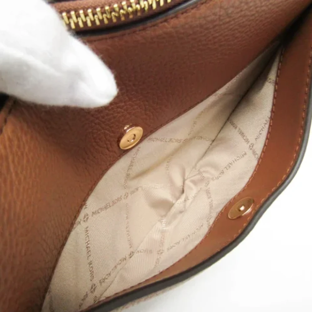 Michael Kors Pre-owned Leather shoulder-bags Brown Dames