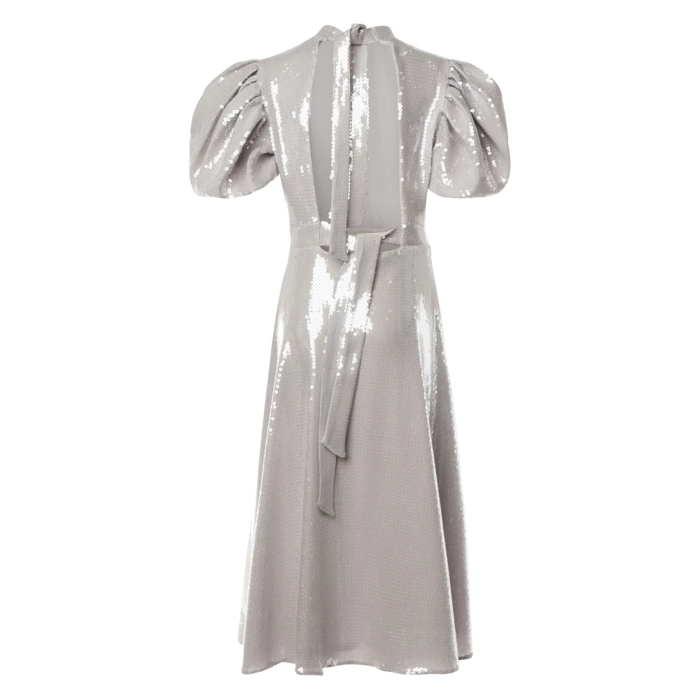 Rotate Birger Christensen Sequin Midi Pofjurk Gray Dames