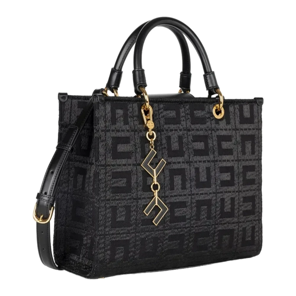 Elisabetta Franchi Handtassen in lederen stijl Bs59A47E2-110 Black Dames